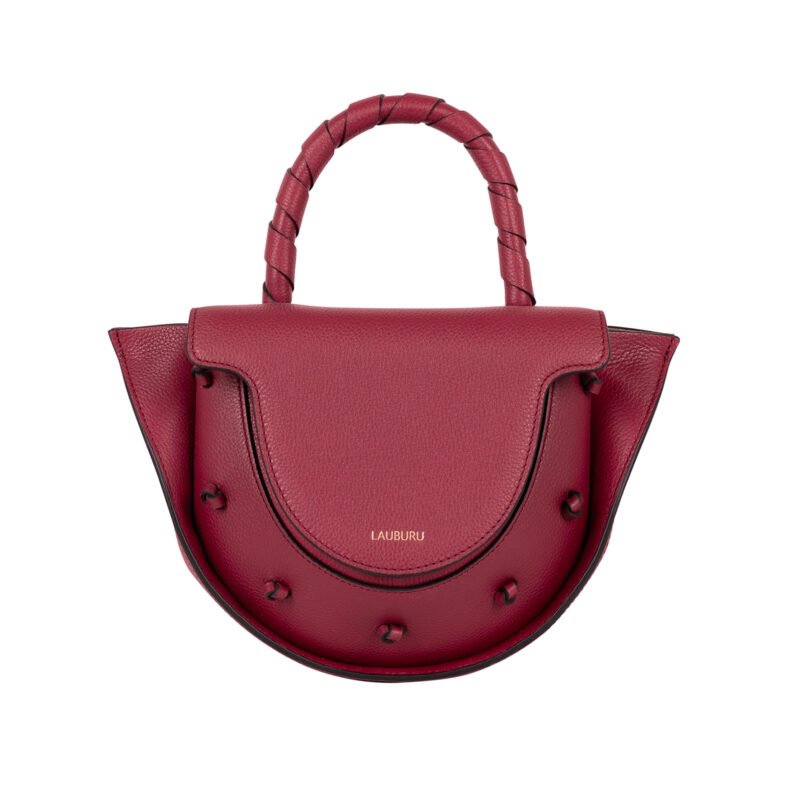 Boadicea Grained Bordeaux Handle Bag
