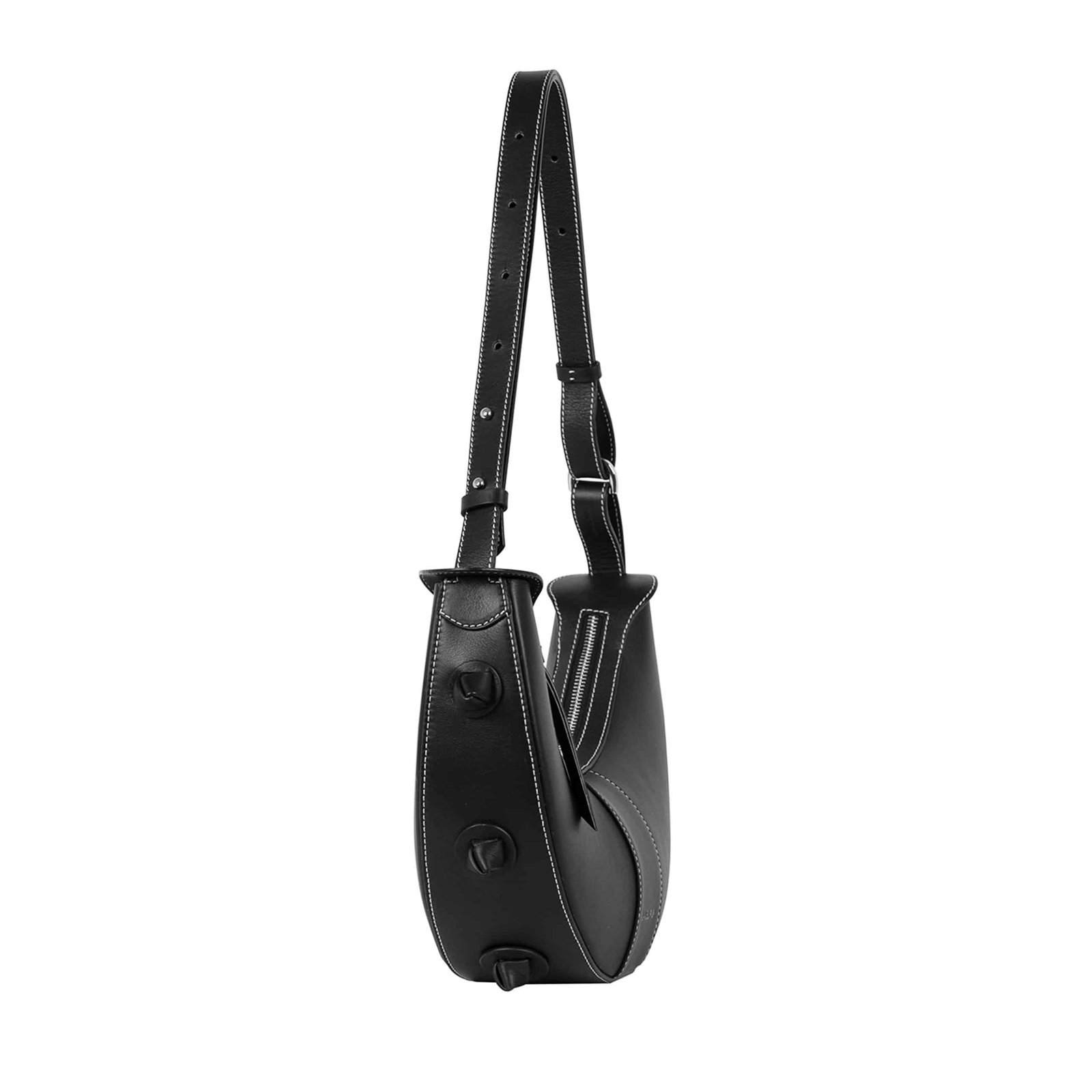 Bolso Epona Negro con Correa ajustable - Imagen 3