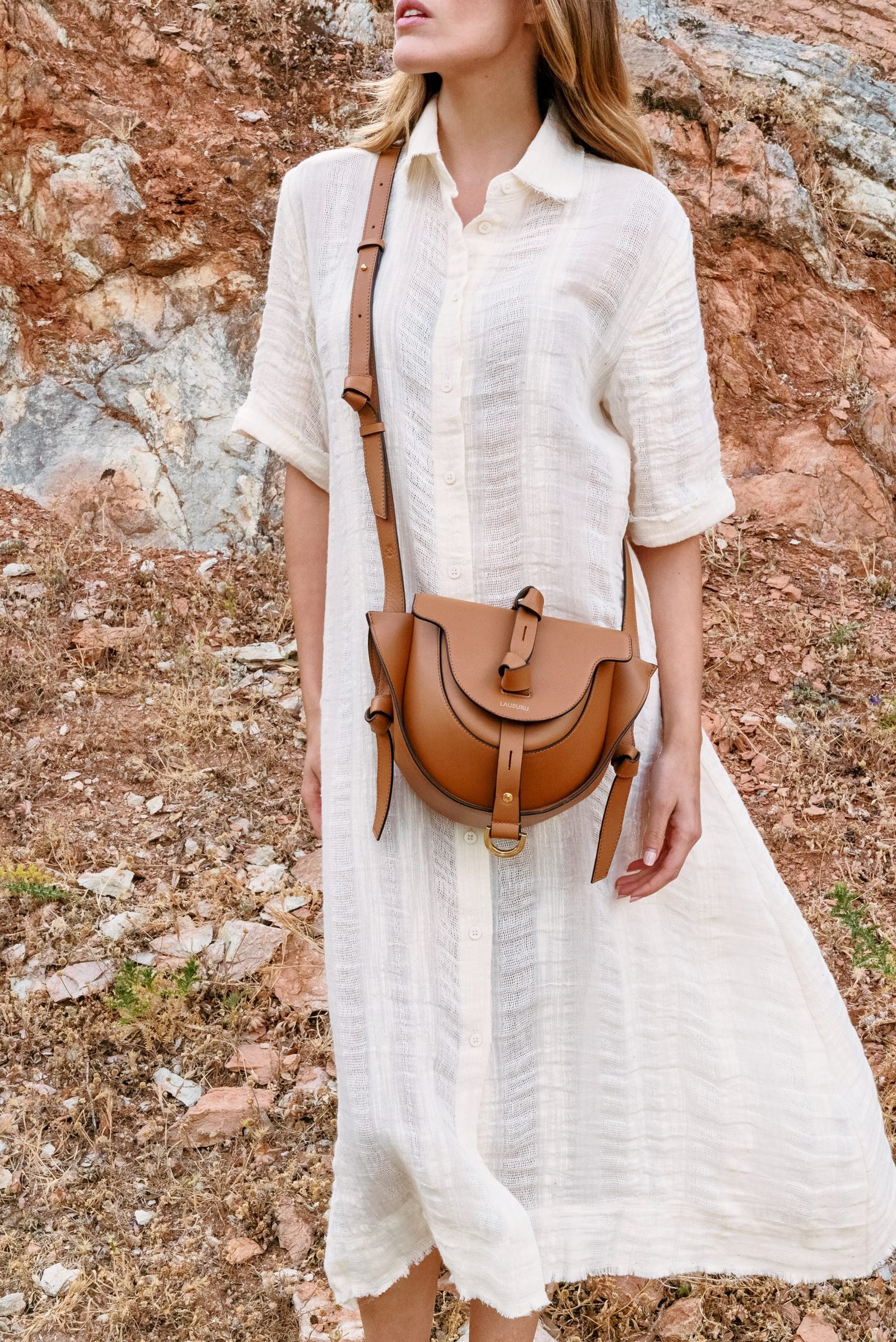 Bolso Boadicea Camel grano - Imagen 4