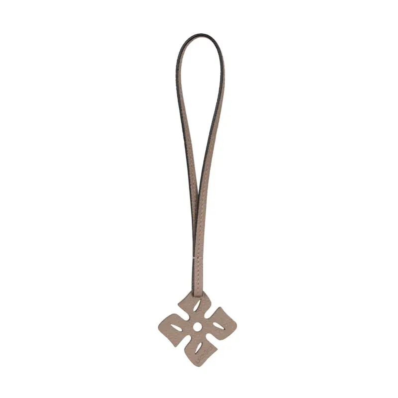 Charm Lau Taupe en piel